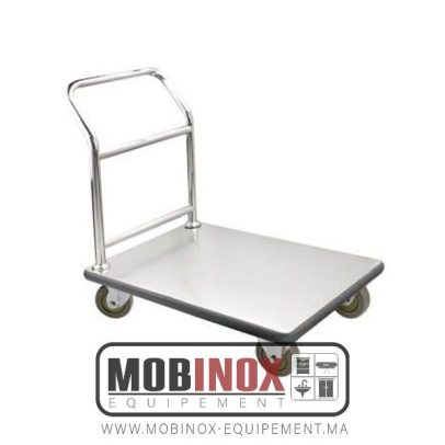 Chariot inox multi-services L90cm x P60cm x H90cm cm