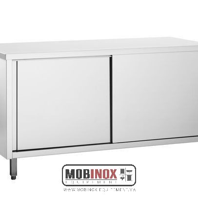 Table Armoire inox 120x70cm