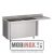 PLONGE INOX SUR MEUBLE ESP.LV L160XP70XH85CM EG DROITE 2 BACS